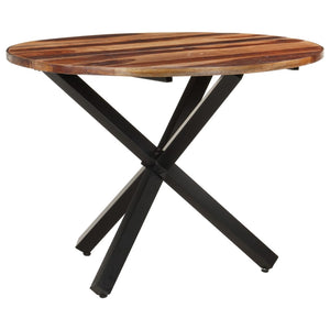 vidaXL Dining Table 100x100x75 cm Acacia Wood Honey Brown