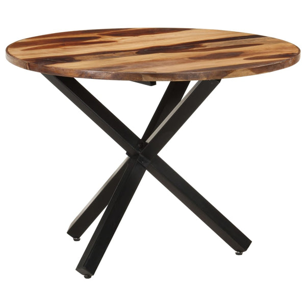 vidaXL Dining Table 100x100x75 cm Acacia Wood Honey Brown