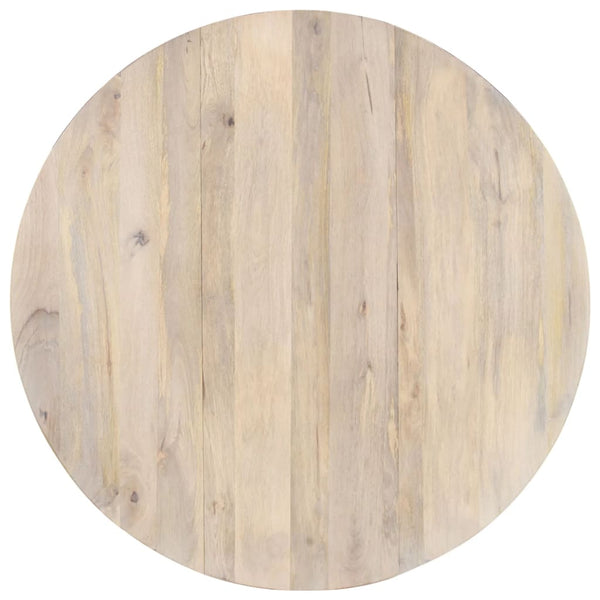 vidaXL Round Dining Table 110x76 cm Solid Mango Wood