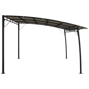 vidaXL Garden Sun Shade 4x3x2.55 m Taupe