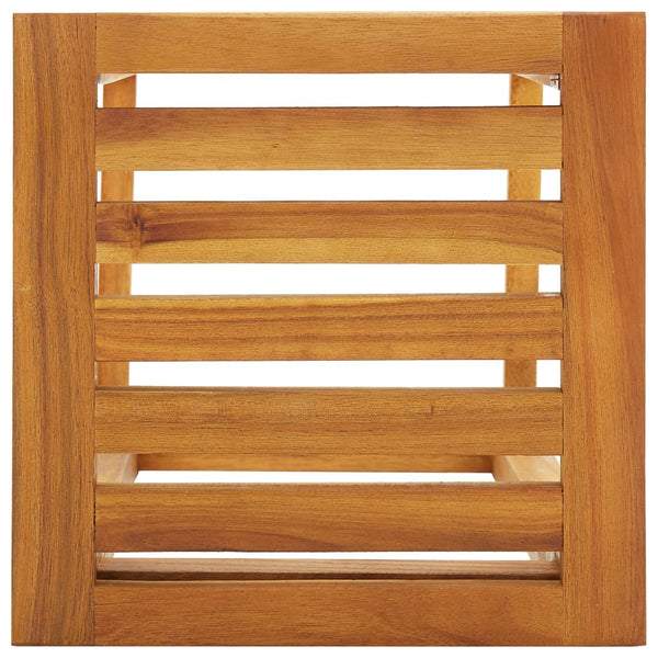 vidaXL 3-Piece Balcony Bar Set Solid Acacia Wood