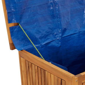 vidaXL Garden Storage Box 60x50x58 cm Solid Acacia Wood