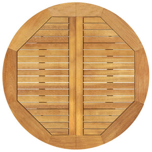 vidaXL Garden Table Ø85x75 cm Solid Acacia Wood