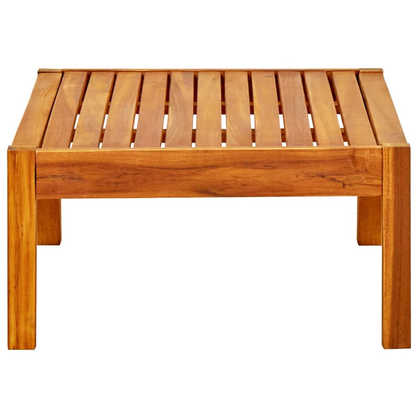 vidaXL Garden Table 85x57x29 cm Solid Acacia Wood
