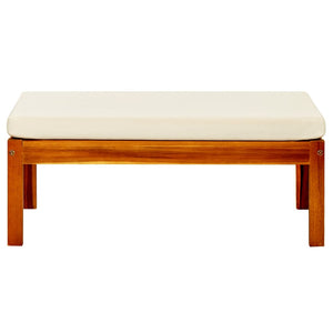 vidaXL Garden Stools 2 pcs. Solid Acacia Wood