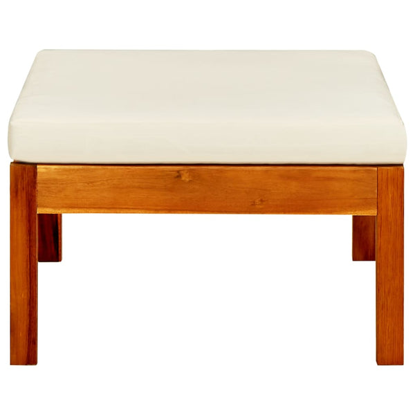 vidaXL Garden Stools 2 pcs. Solid Acacia Wood