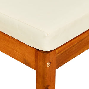 vidaXL Garden Stools 2 pcs. Solid Acacia Wood