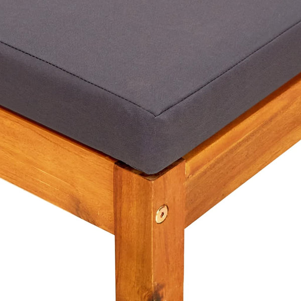 vidaXL Garden Stools 2 pcs. Solid Acacia Wood