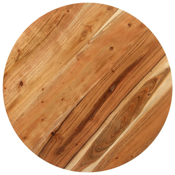 vidaXL Round Bistro Table Ø70x75 cm Solid Acacia Wood