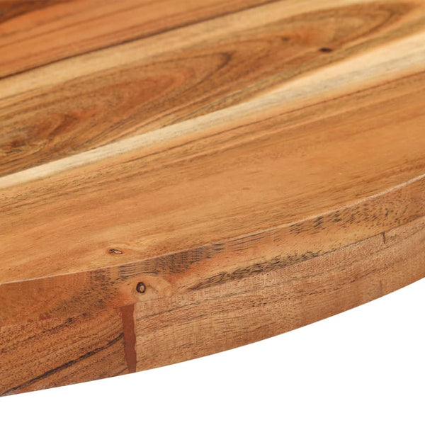 vidaXL Round Bistro Table Ø70x75 cm Solid Acacia Wood