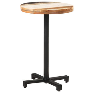vidaXL Round Bistro Table Ø50x75 cm Solid Reclaimed Wood