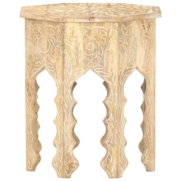 vidaXL Side Table Ø48 cm Solid Mango Wood