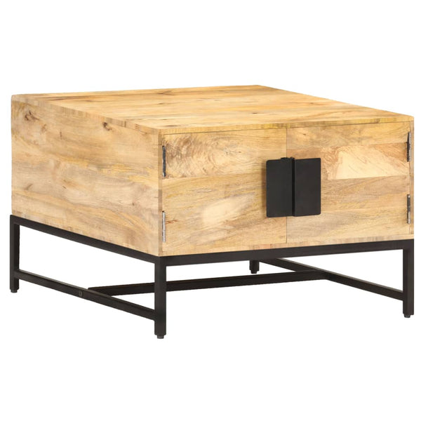 vidaXL Coffee Table 67x67x45 cm Solid Mango Wood