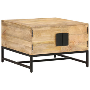 vidaXL Coffee Table 67x67x45 cm Solid Mango Wood