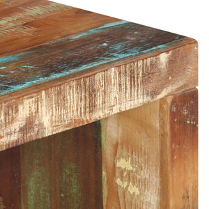 vidaXL 2-Piece Coffee Table Set Solid Reclaimed Wood
