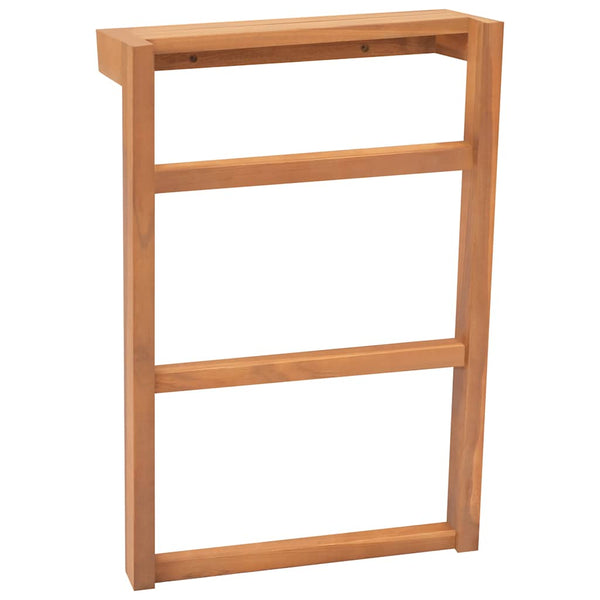 vidaXL Towel Rack 2 pcs. Solid Teak Wood