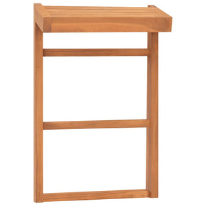 vidaXL Towel Rack 2 pcs. Solid Teak Wood