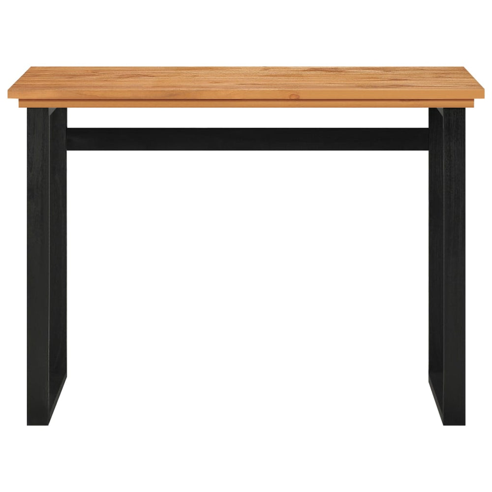 vidaXL Desk 100x45x75 cm Solid Teak Wood