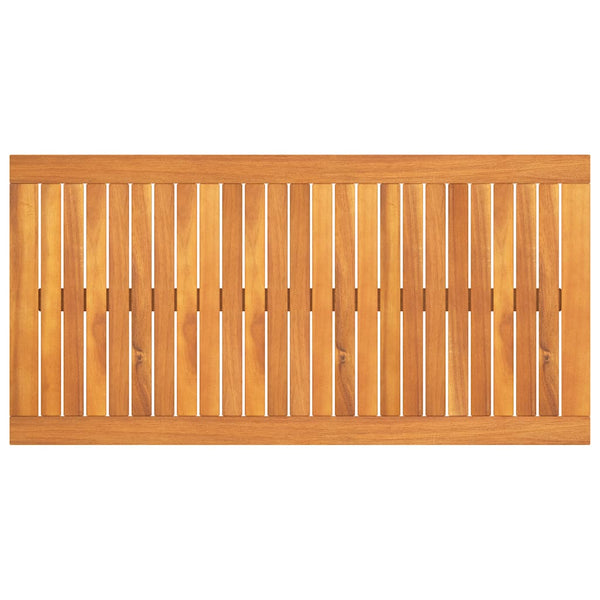 vidaXL Coffee Table 100x50x33 cm Solid Acacia Wood