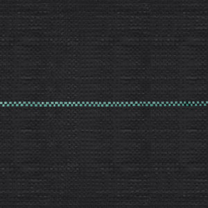 vidaXL Weed Fabric Black 1x25 m PP