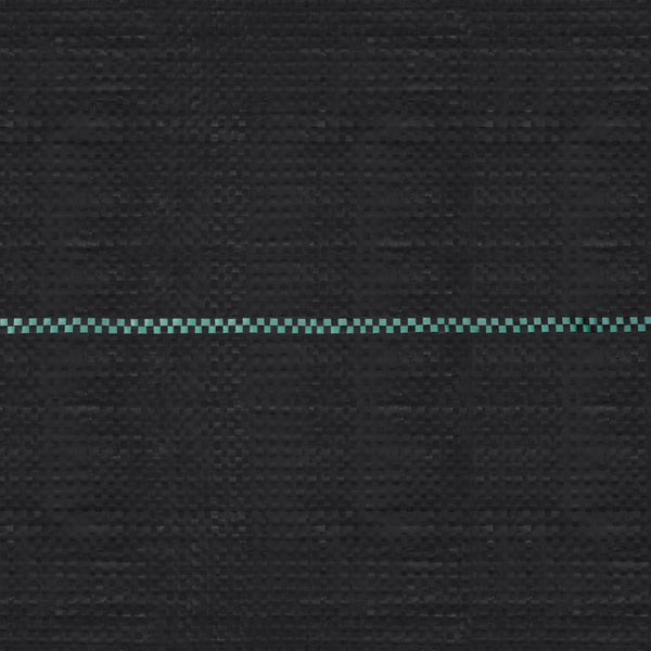 vidaXL Weed Fabric Black 2x5 m PP