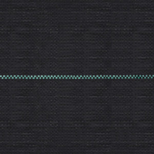 vidaXL Weed Control Fabric Black 2x25 m PP