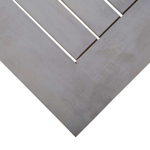 vidaXL Garden Table Grey 200x90x74 cm Solid Acacia Wood
