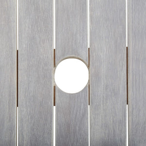vidaXL Garden Table Grey 200x90x74 cm Solid Acacia Wood