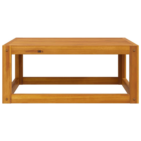 Couchtisch 68x68x29 cm Massivholz Akazie