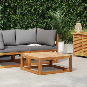 Couchtisch 68x68x29 cm Massivholz Akazie