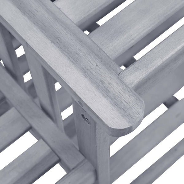 vidaXL Garden Chairs with Tea Table 159x61x92 cm Solid Acacia Wood