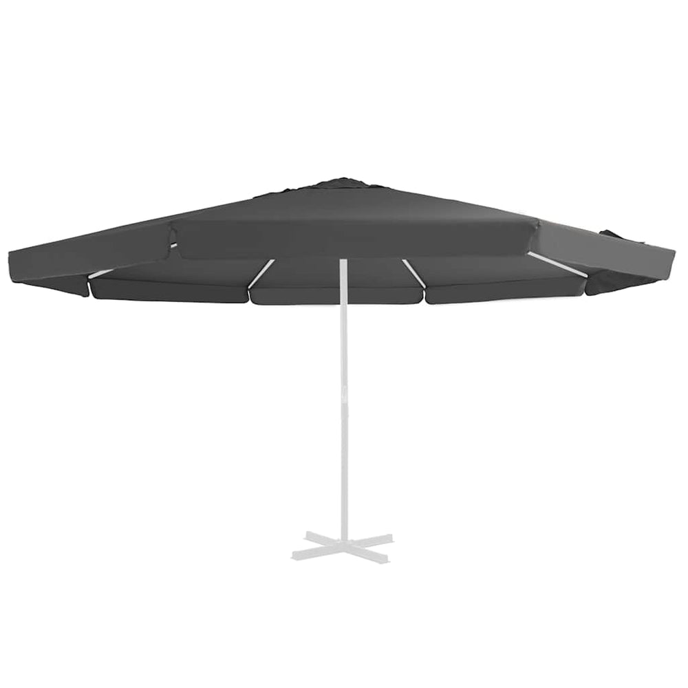 vidaXL Umbrella Replacement Canopy Anthracite 515 cm