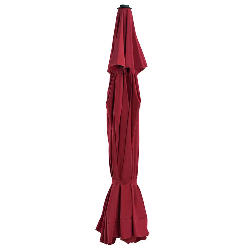 vidaXL Parasol Replacement Cover Burgundy 515 cm