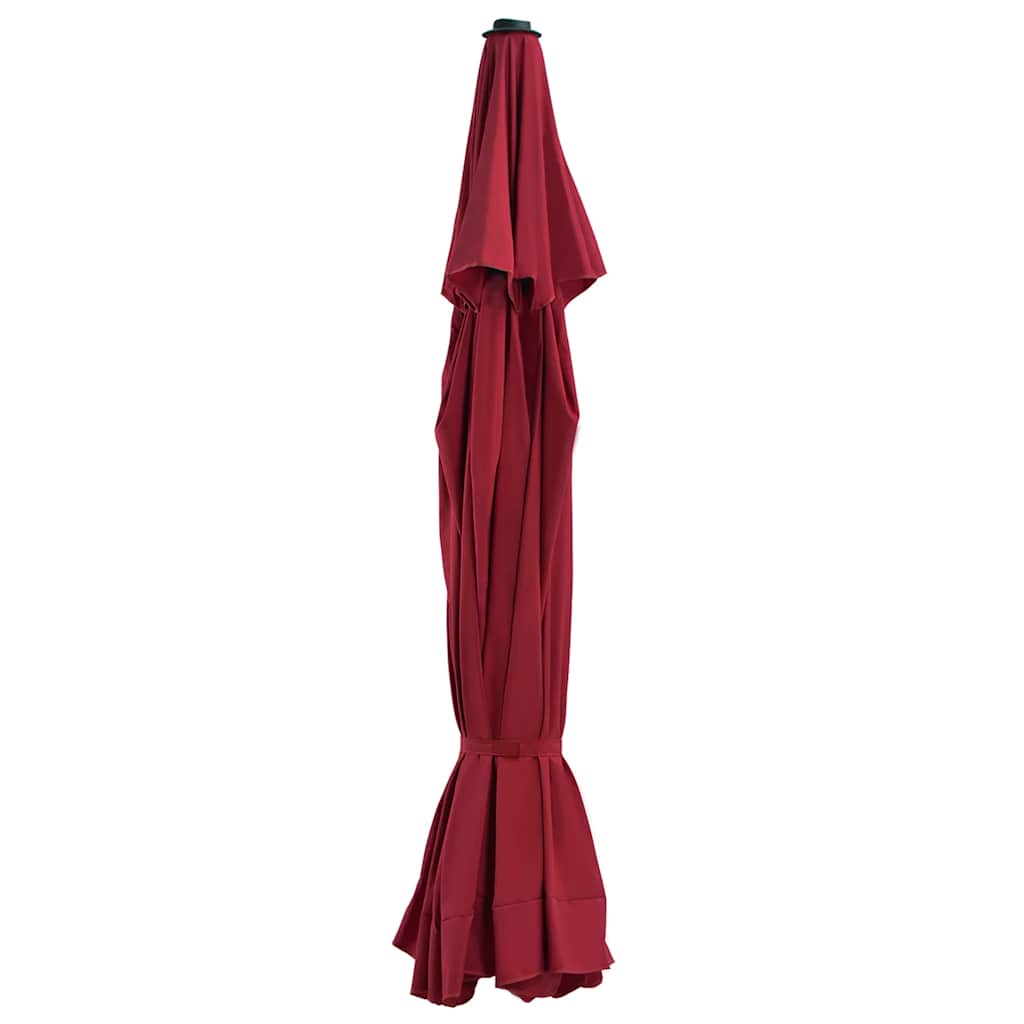 vidaXL Parasol Replacement Cover Burgundy 515 cm