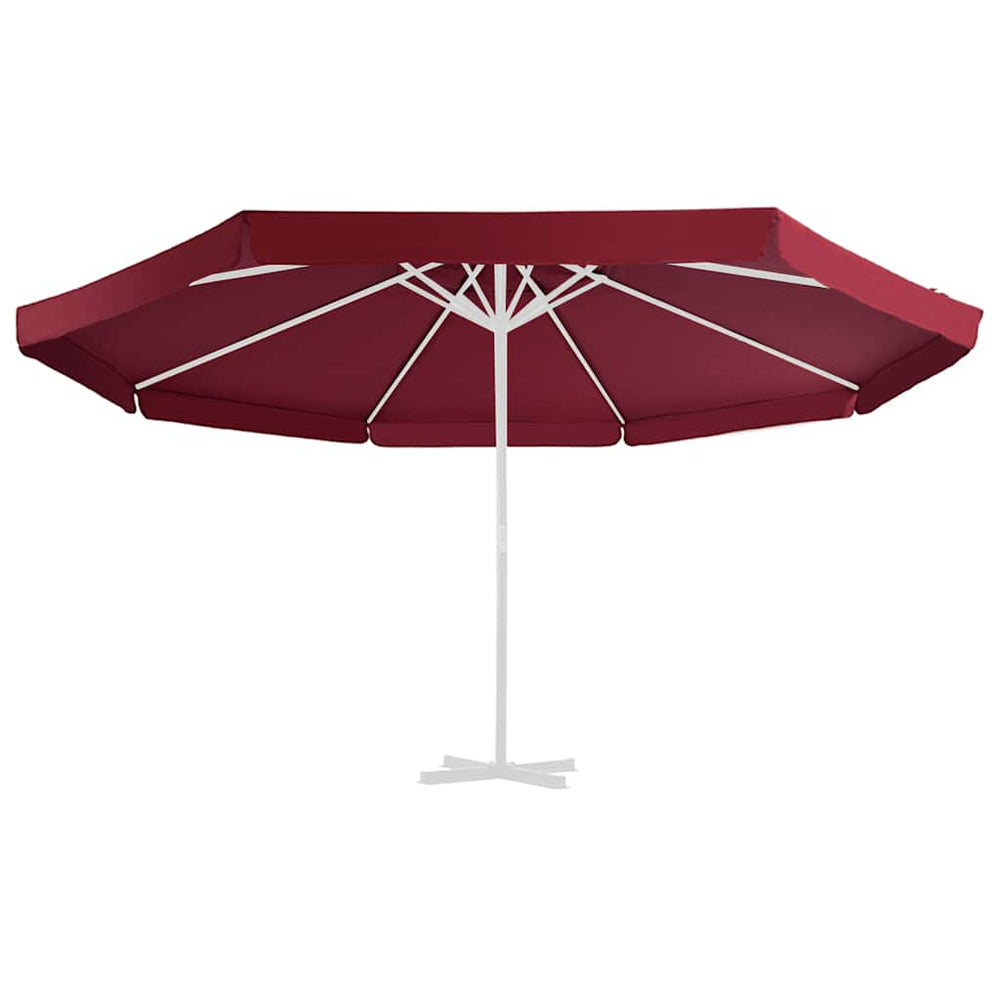 vidaXL Parasol Replacement Cover Burgundy 515 cm