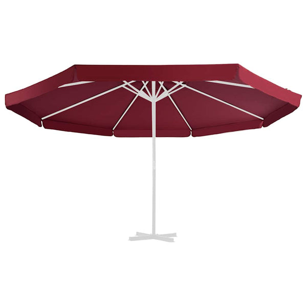 vidaXL Parasol Replacement Cover Burgundy 515 cm