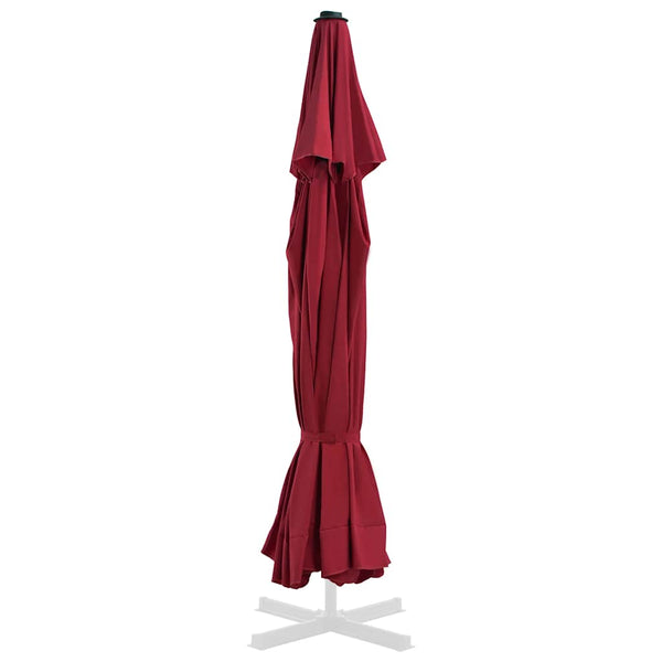 vidaXL Parasol Replacement Cover Burgundy 515 cm
