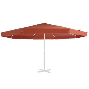 vidaXL Parasol Replacement Cover Terracotta Red 500 cm