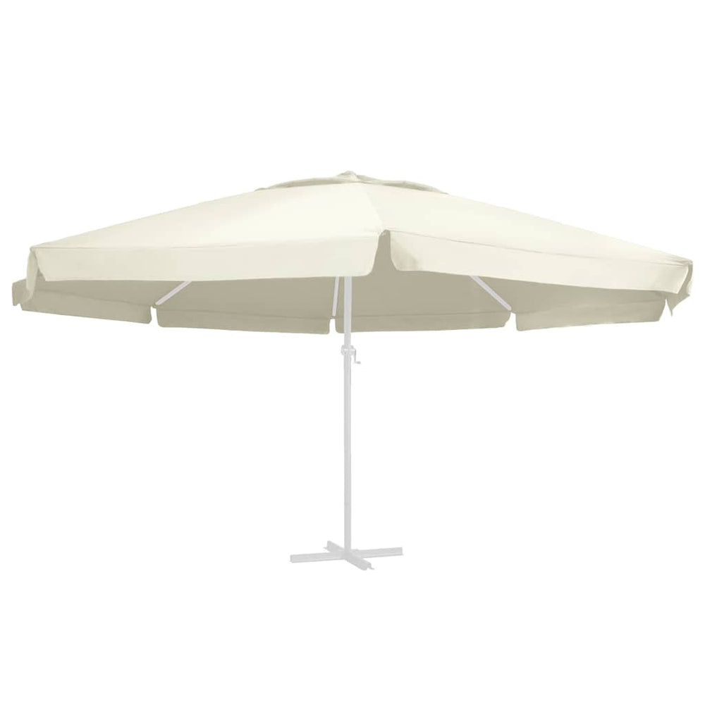 Ersatzbezug für Sonnenschirm Sandfarben 610 cm
