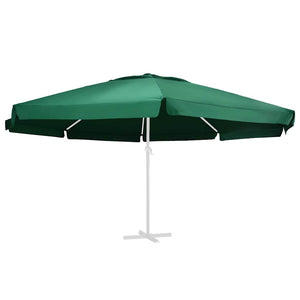 Ersatzbezug für Sonnenschirm Grün 610 cm
