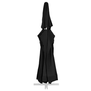 Ersatzbezug für Sonnenschirm Schwarz 610 cm