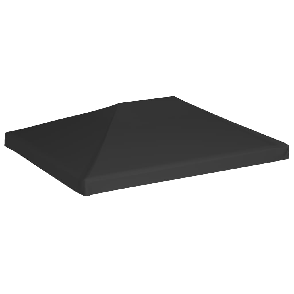 vidaXL Gazebo Roof 270 g/m² 4x3 m Black