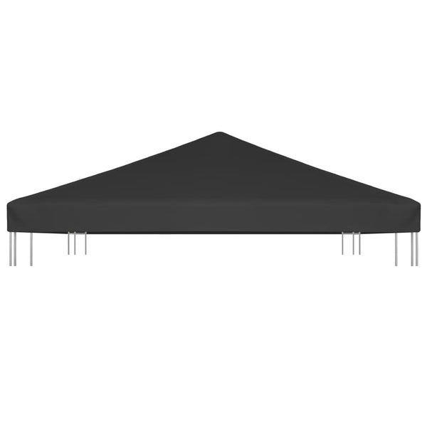 vidaXL Gazebo Roof 270 g/m² 4x3 m Black