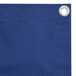 vidaXL Balcony Privacy Screen Blue 75x400 cm Oxford Fabric