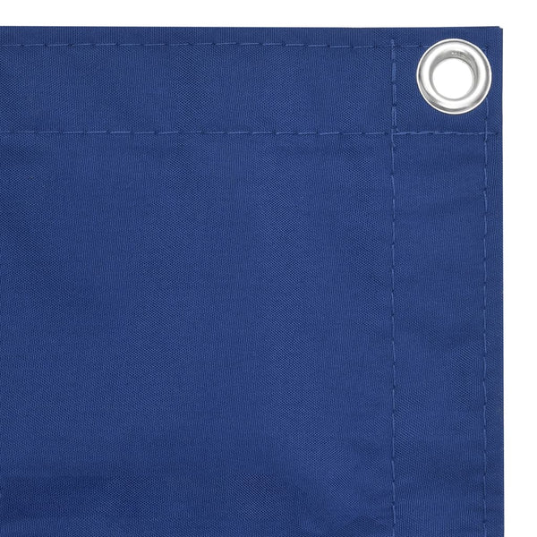 vidaXL Balcony Privacy Screen Blue 90x400 cm Oxford Fabric
