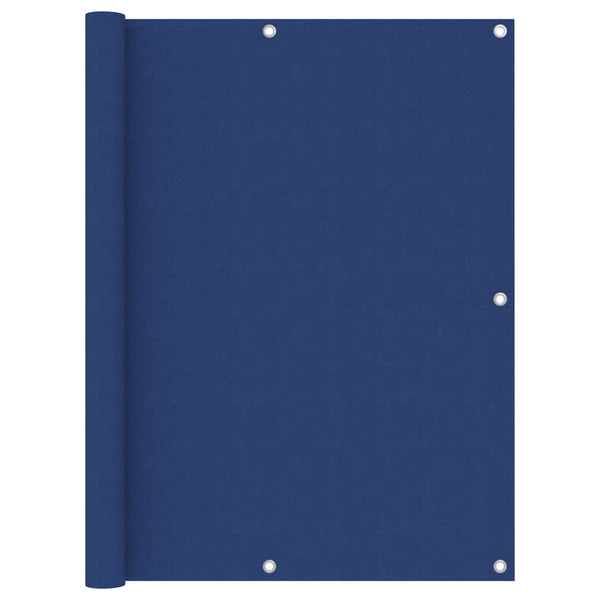 vidaXL Balcony Privacy Screen Blue 120x300 cm Oxford Fabric