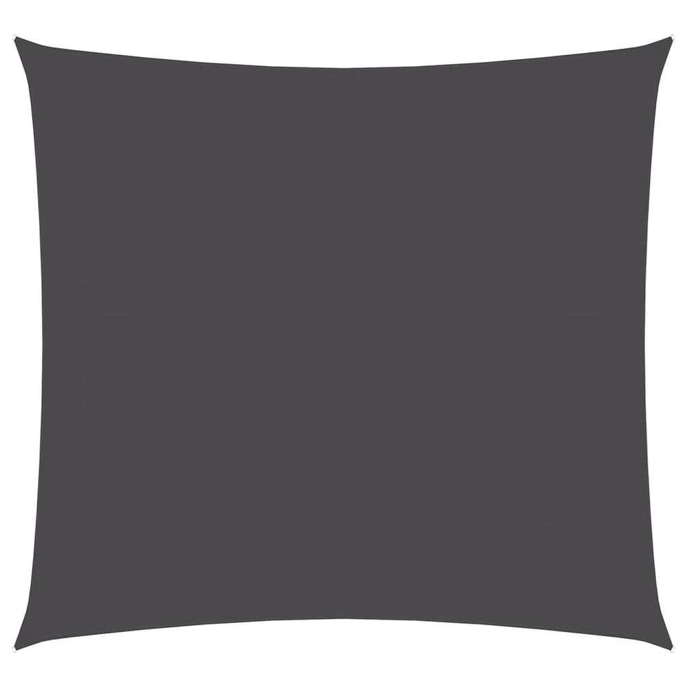 vidaXL Oxford Fabric Square Sun Shade Sail 3x3 m Anthracite