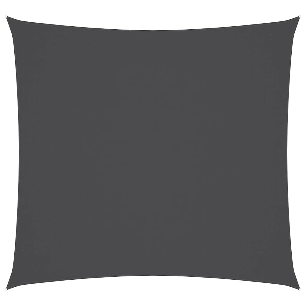 vidaXL Sun Shade Sail Oxford Fabric Square 4.5x4.5 m Anthracite