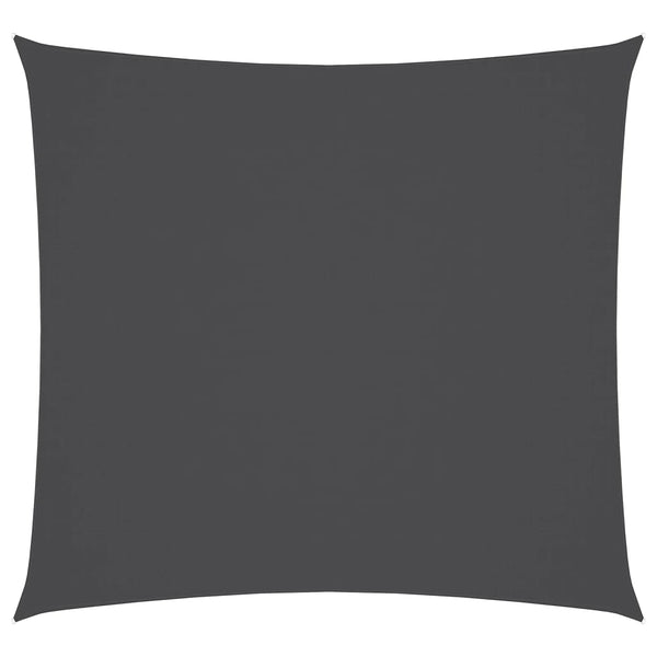 vidaXL Sun Shade Sail Oxford Fabric Square 4.5x4.5 m Anthracite