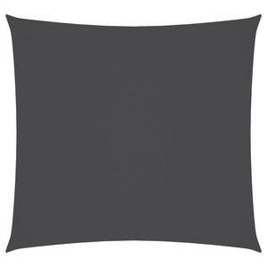 vidaXL Oxford Fabric Sun Shade Sail Square 6x6 m Anthracite